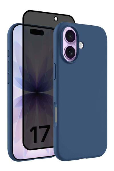 CATANES 2 Packs Silicone Protective Phone Case for iPhone 17 - Soft Anti-Scra...