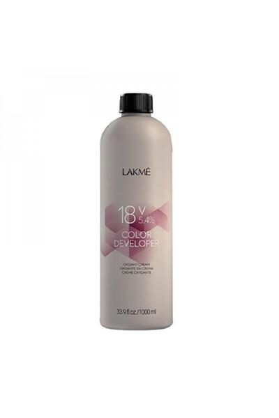 Lakme اوكسجين كريم كولور ديفلوبر بتركيز 18 فول 5.4% من لاكمي 1000مل