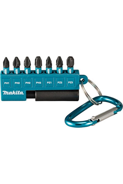 Makita 7-piece impact screwdriver bit set, Impact Black E-11994, with magneti...