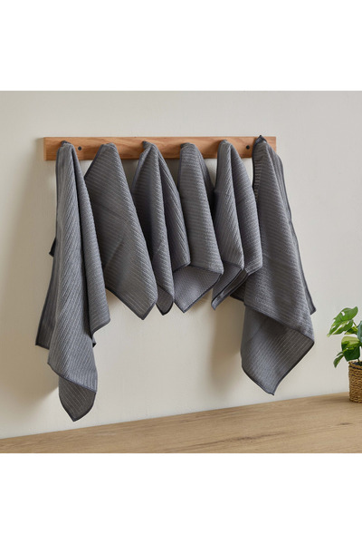 Home Box Bristol Microfibre Kitchen Towel - Set of 6