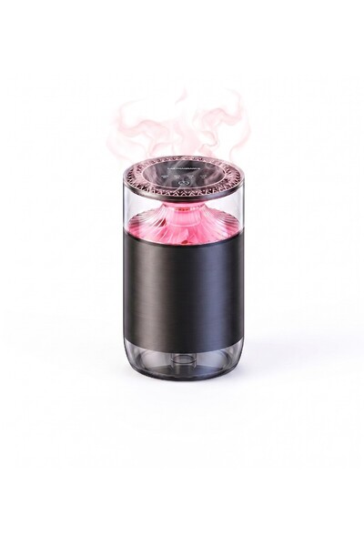 Başkenttekno Araç İçi Aroma Difüzörü Hava Nemlendirici Rgb Işıklı Şarjlı Oda ...