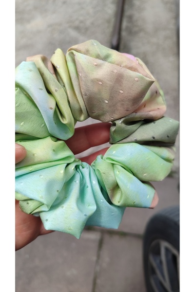Çiğdem Tuhafiye Colorful Donut Buckle Triple Set