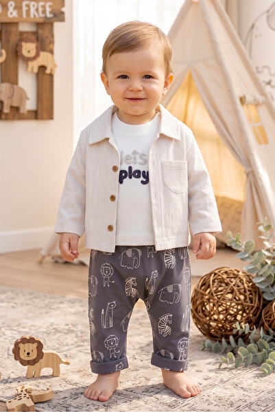 Babymod 3-Piece Baby Boy Set with Shirt
