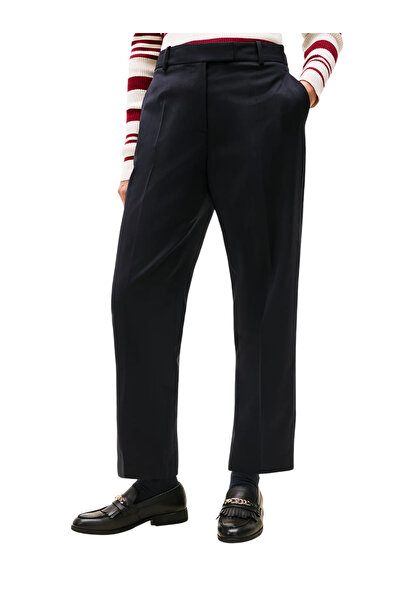 Tommy Hilfiger Γυναικείο Παντελόνι Navy Μπλε WW0WW48353-C1G