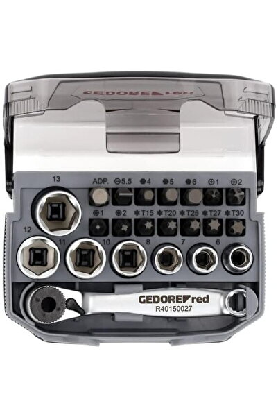 Gedore Red Socket Set 1/4 23-pieces