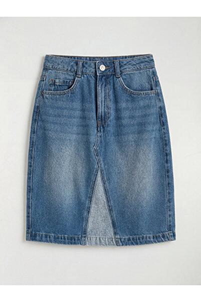 LC Waikiki Girls' Denim Skirt