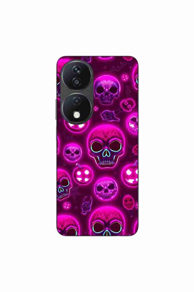 OEM Husa compatibila cu Honor X7b Silicon Gel Tpu Model Cyberpunk Halloween