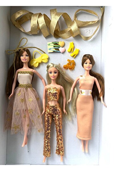 MIA WARDROBE OYUNCAK BEBEK KIYAFETİ SETİ IŞILTI