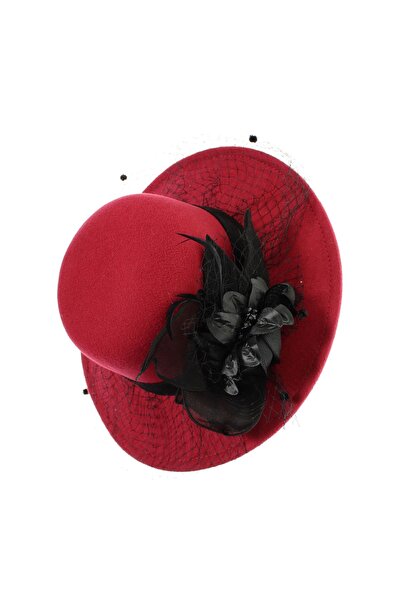 ButicCochet Pălărie de damă, reglabilă, ButicCochet, 20% lână 80% acril, Bord...