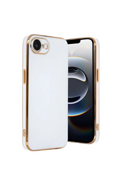 OEM Apple iPhone 16E Case Volet Silicone - White