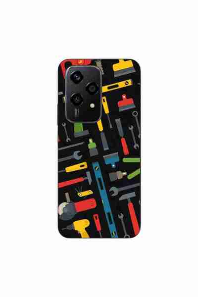 OEM Θήκη συμβατή με Honor 200 Lite από σιλικόνη gel TPU με σχέδιο εργαλείων