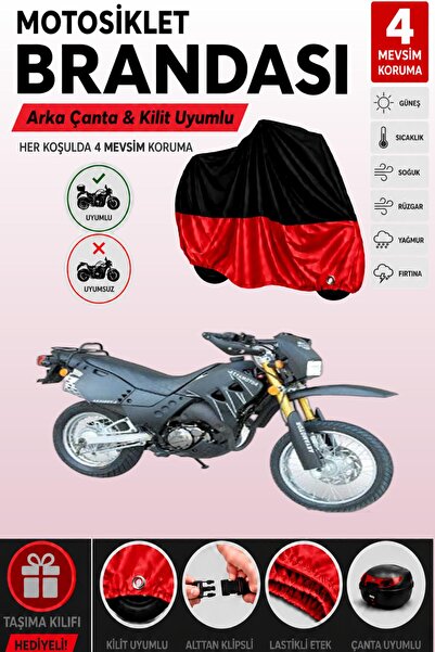 Cemku Double Black Top - Red Bottom, Rear Bag Compatible Asian as 200 Gy 2 Mo...