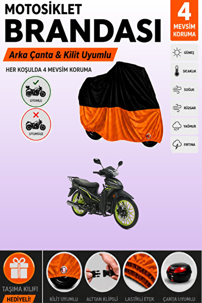 Cemku Double Black Top - Orange Bottom, Rear Bag Compatible Rks Snipe.R 50 Pr...