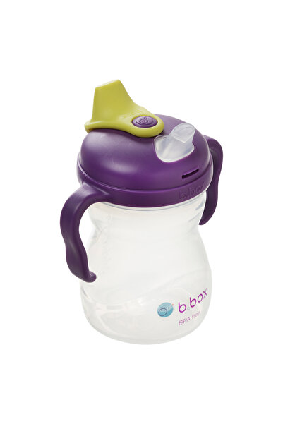 b.box Cana de tranzitie cu cioc, +4 luni, 240 ml, Mov/Verde,