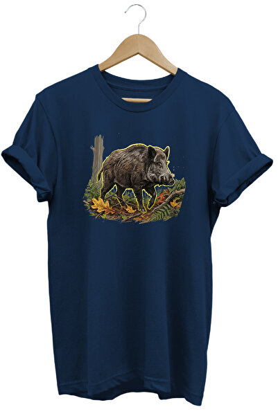 remonz Tricou cu imprimeu Wild Boar pentru teren accidentat și natură, îmbrăc...
