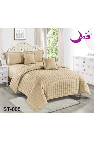 Moon Summer Compressed Solid Color Bed Sheet 4-Piece Set 120*200- Summer Comp...