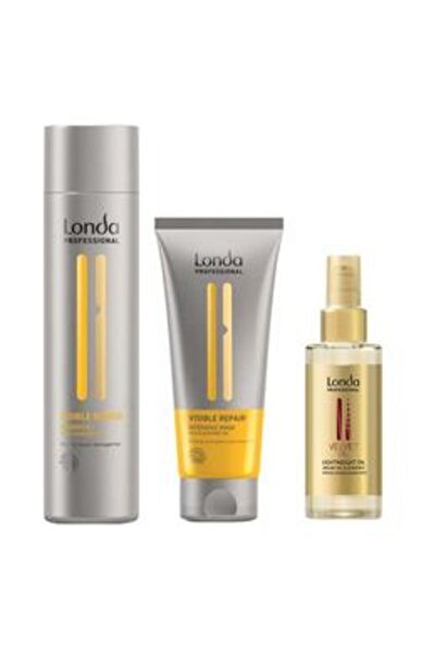 Londa Professional Pachet Reparator - Visible Repair: Sampon 250 ml, Masca 20...