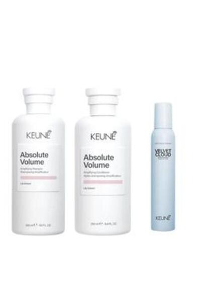 Keune Volume Pack - Absolute Volume Amplifying: Shampoo 300 ml, Conditioner 2...
