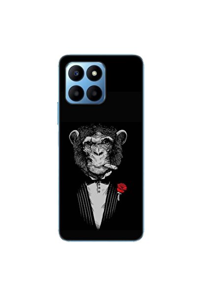 OEM Husa compatibila cu Honor X6 Silicon Gel Tpu Model Cigar Monkey