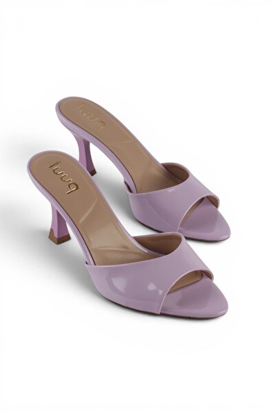 luuq shoes Jamila Single Strap Women's Heeled Slippers