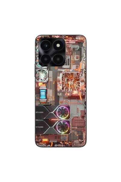 OEM Калъф, съвместим с Honor X6a, силиконов гел TPU, модел за дънна платка