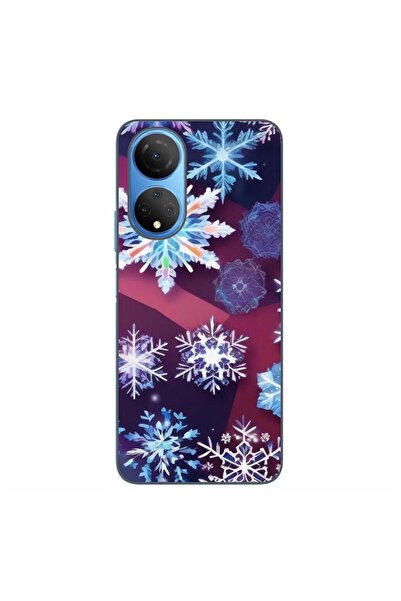 OEM Husa compatibila cu Honor X7 Silicon Gel Tpu Model Fulgi de Gheata