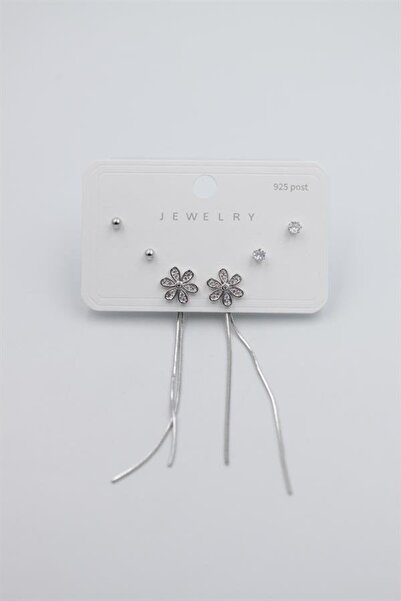 atastore2017 Multiple Set Earrings - Silver