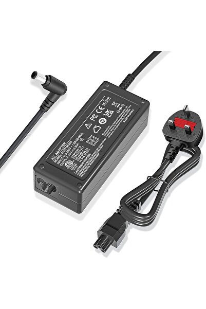 Generic 19V 2.53A Adapter Charger for LG Electronics 19"20"22"23"24"27"29"34"...