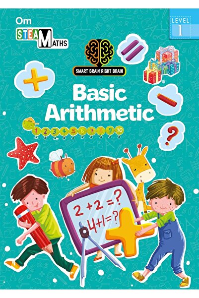 OM BOOKS Smart Brain Right Brain Maths Level 1 Basic Arthime
