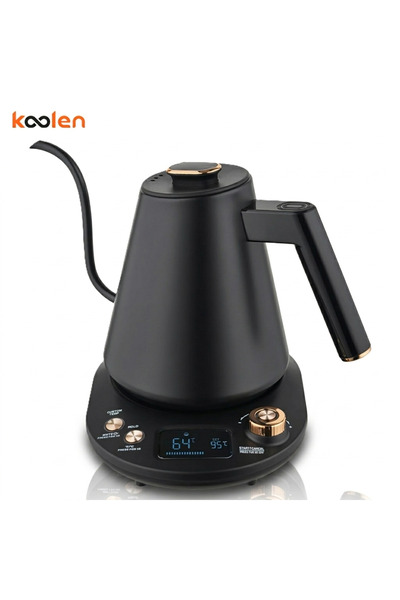 Koolen 1L Smart Electric Gooseneck Kettle, 1000W Digital Temperature Control ...