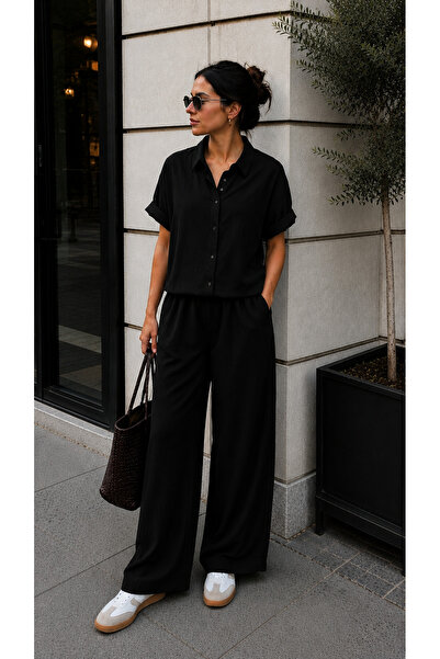get crazy collection Women's Shirt-Pants Oversize Dual Set