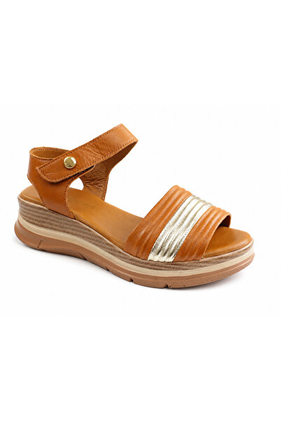 Anna Viotti Sandale dama piele naturala D22 S629-cognac-38
