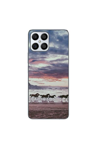 OEM Husa compatibila cu Honor X8 Silicon Gel Tpu Model Cai Alergand