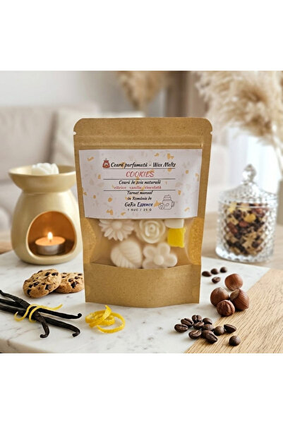 GeRa Essence Ceara parfumata/ Wax melts din soia, Cookies - Citrice, ciocolat...