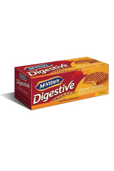McVities شوكولاتة الحليب كارمل دايجستفس 250 جرام
