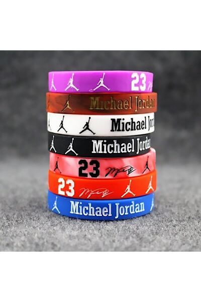 PurpleJam 7li Basketbol Jordan MJ Nba Bileklik Seti