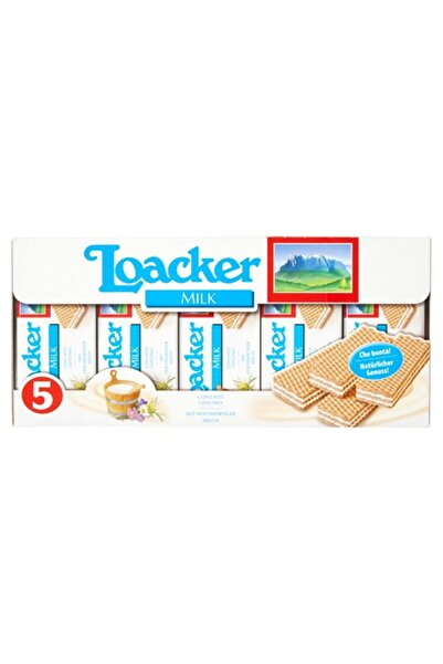 Loacker حليب الألب الكلاسيكي 5×45 جرام