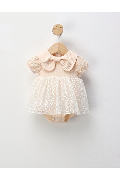 MiniKids Body-style dress, Mareea, cream model