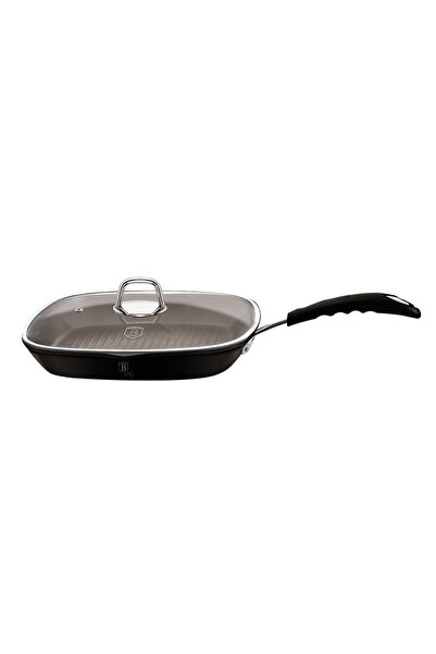 Berlinger Haus Γκριλιέρα με καπάκι 28 εκ. σε μαύρο, Black Professional Line B...