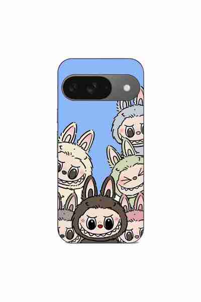 OEM Husa compatibila cu Google Pixel 9 Pro Silicon Gel Tpu Model Labubu Patte...