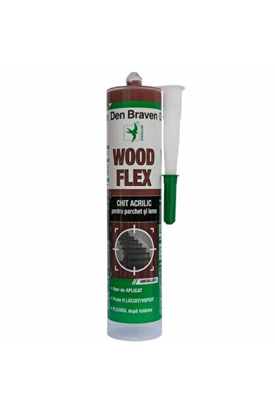 Den Braven Chit acrilic pentru lemn pentru parchet, 280 ml, Woodflex, fag / D...