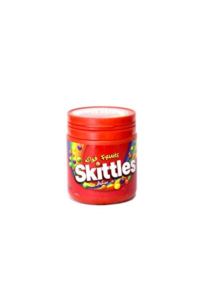 Skittles حلوى الفواكه الجيلاتينية في زجاجة 125 جرام