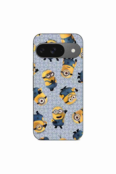 OEM Husa compatibila cu Google Pixel 9 Pro Silicon Gel Tpu Model Pattern Minioni