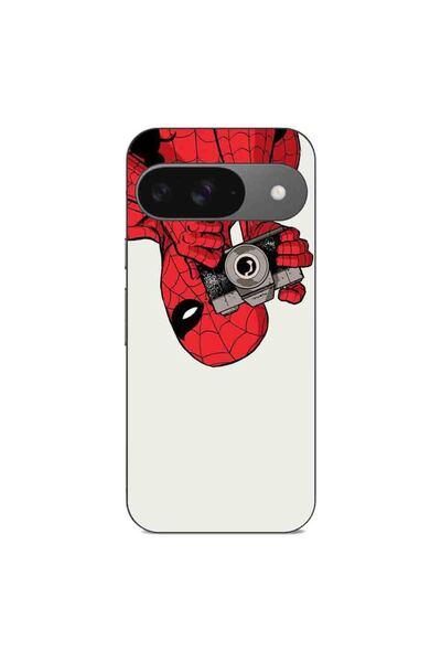 OEM Husa compatibila cu Google Pixel 9 Pro Silicon Gel Tpu Model Spiderman