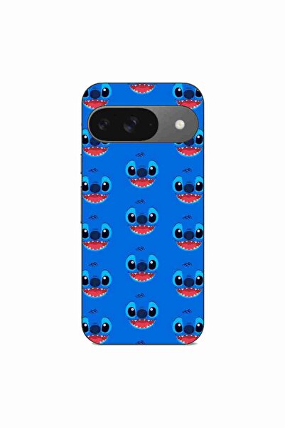 OEM Case compatible with Google Pixel 9 Silicone Gel Tpu Pattern Stitch Face ...