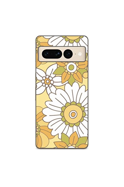 OEM Калъф, съвместим с Google Pixel 7 Pro, силиконов гел TPU, десен  "Пастелн...