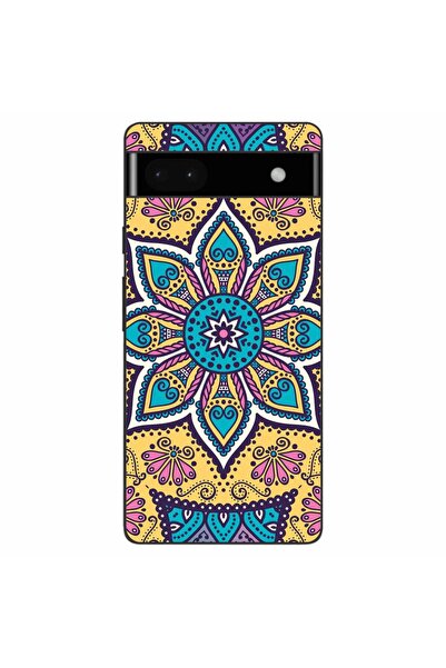 OEM Husa compatibila cu Google Pixel 6A Silicon Gel Tpu Model Mandala Twilight