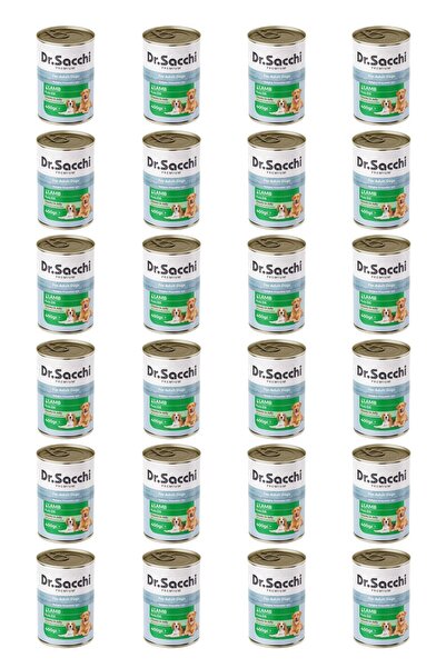 Dr. Sacchi Dr.Sacchi yetişkin köpek-kuzu etli 400gr x 24 adet