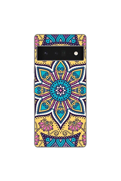 OEM Case compatible with Google Pixel 6 Pro Silicone Gel Tpu Pattern Mandala ...