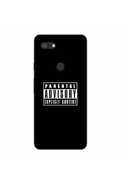 OEM Husa compatibila cu Google Pixel 3A Silicon Gel Tpu Model Parental Advisory